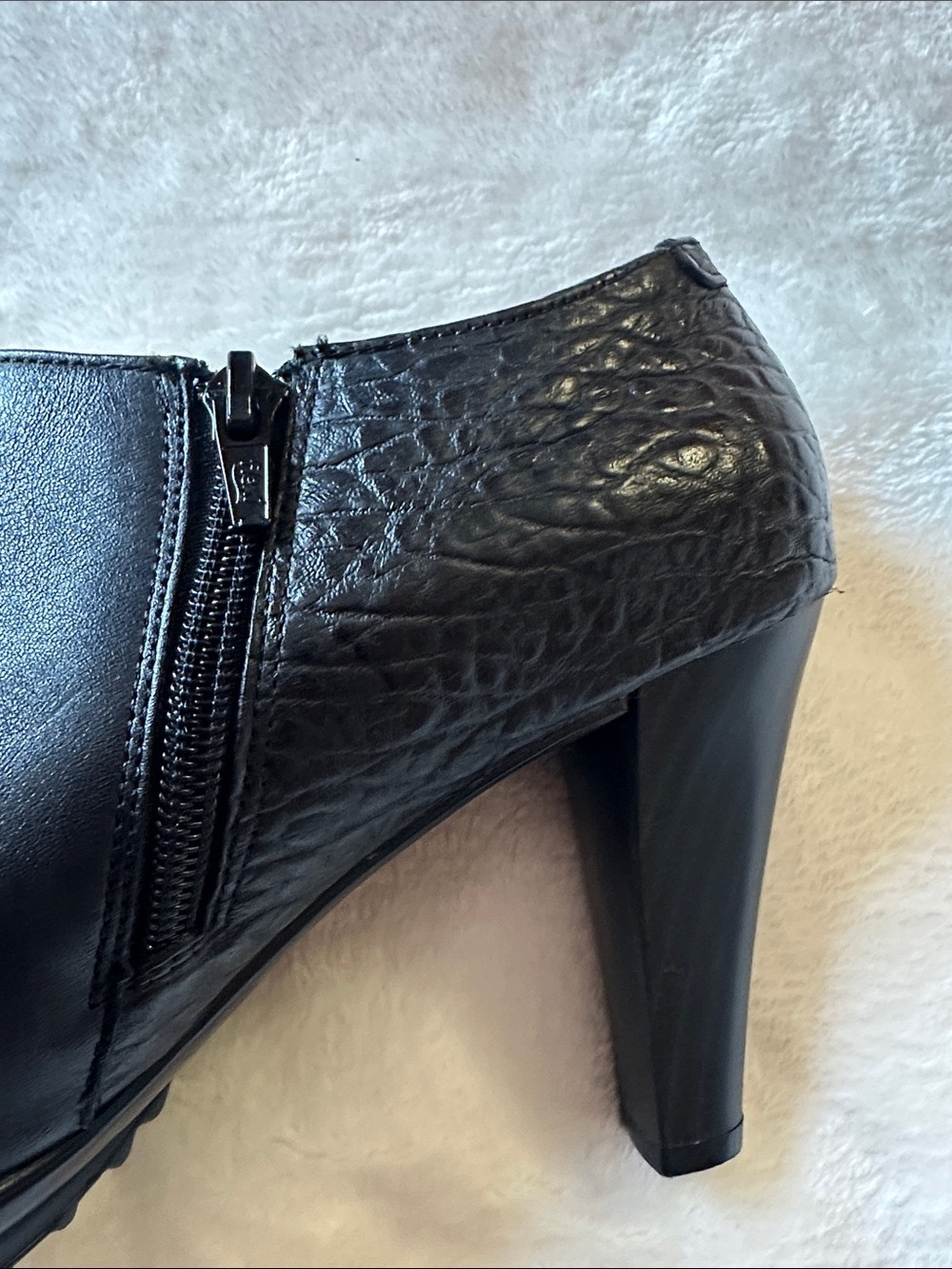FLEXI Black Leather High-Heel Ankle Booties Sz 9 Quality Trusted Brand Feminine🔥 - Picture 10 of 15